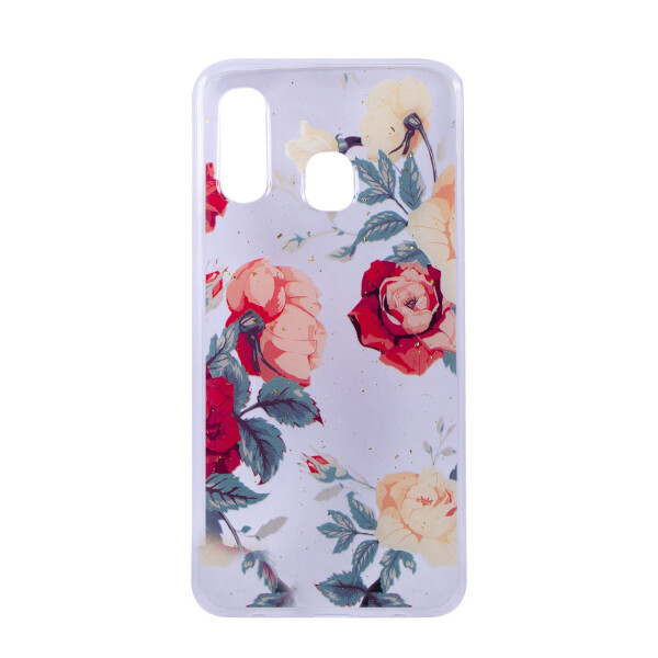 

Панель Fashion Цветы Samsung A40 Мод. 01