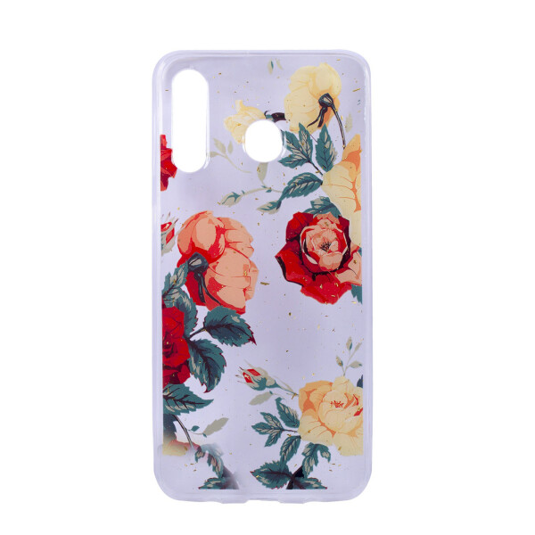 

Панель Fashion Цветы Samsung M30 Мод. 01