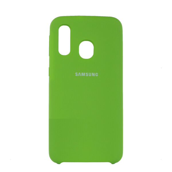 

Панель Jelly Silicone Case для Samsung A40 Зеленый