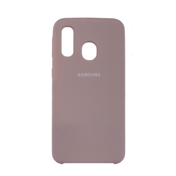 

Панель Jelly Silicone Case для Samsung A40 Бежевый