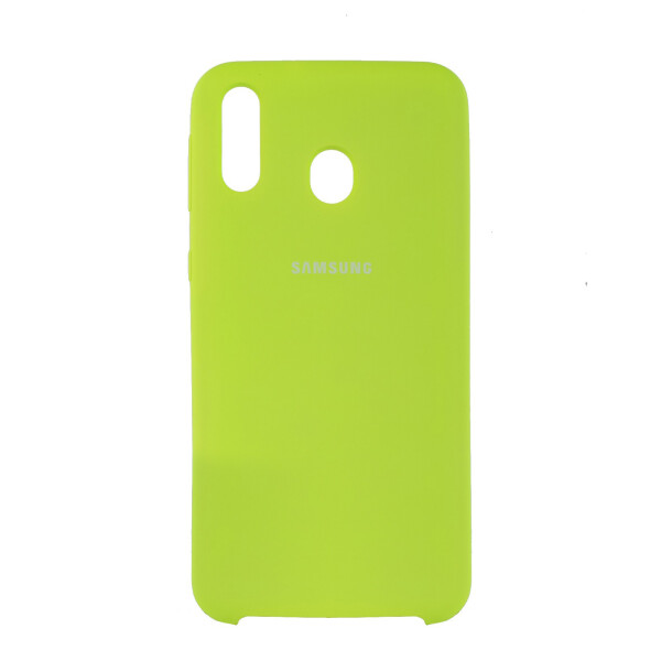 

Панель Jelly Silicone Case для Samsung M20 Лаймовый
