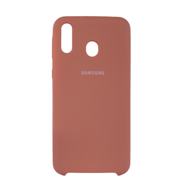 

Панель Jelly Silicone Case для Samsung M20 Бегония Красная