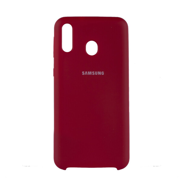 

Панель Jelly Silicone Case для Samsung M20 Вишневый