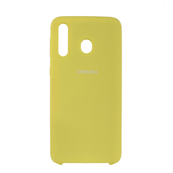 

Панель Jelly Silicone Case для Samsung M30 Лимонный