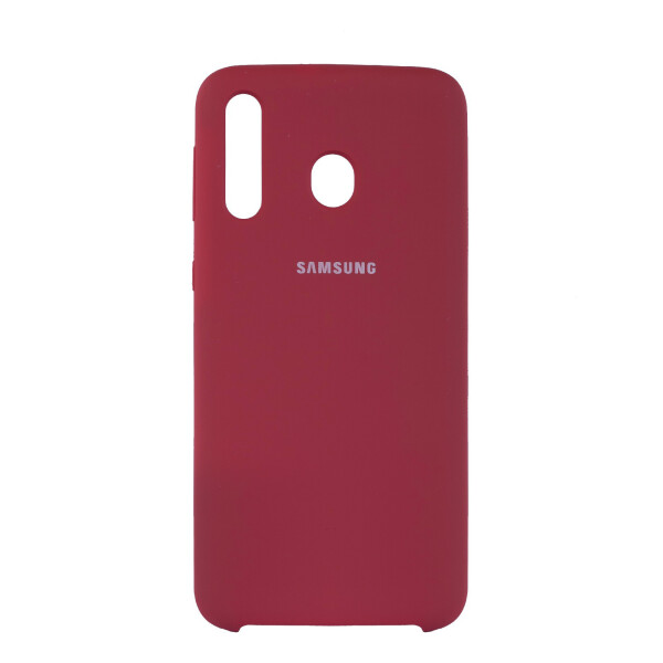 

Панель Jelly Silicone Case для Samsung M30 Марсала