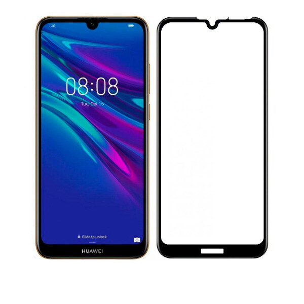 

Защитное стекло 5D для HUAWEI Y6 2019 / Y6 Pro 2019 / Y6 Prime 2019 / Honor 8A Black