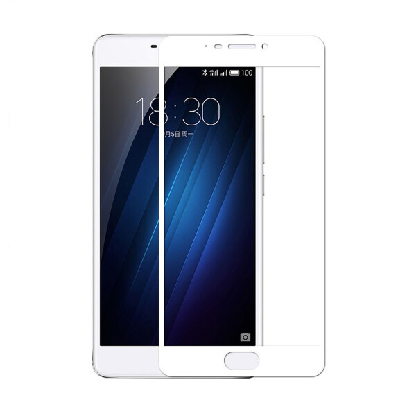 

Защитное стекло Silk Print для Meizu M3S White
