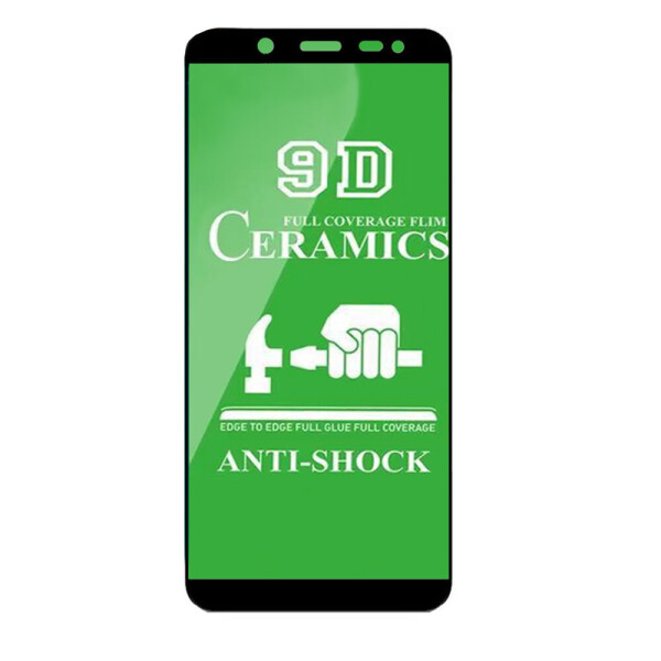 

Защитное стекло гибкое Ceramic для Samsung J6 2018 Black