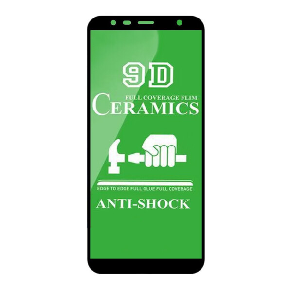 

Защитное стекло гибкое Ceramic для Samsung J4 Plus Black