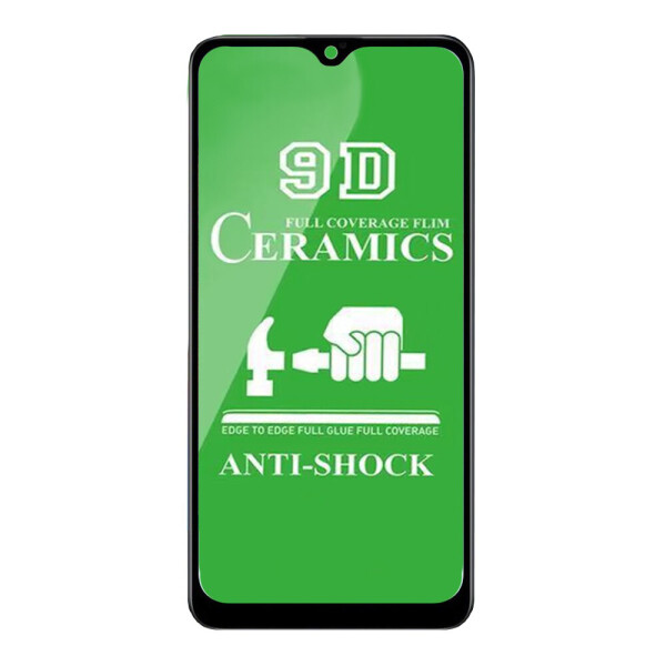 

Защитное стекло гибкое Ceramic для Samsung A20S Black