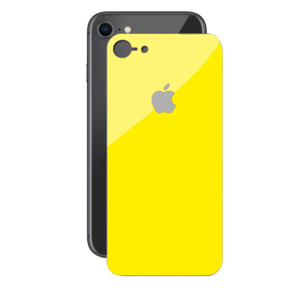 

Защитное стекло Back Glass для iPhone 7 / 8 Yellow