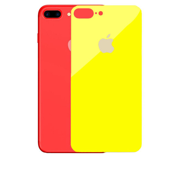 

Защитное стекло Back Glass для iPhone 7 / 8 Plus Yellow