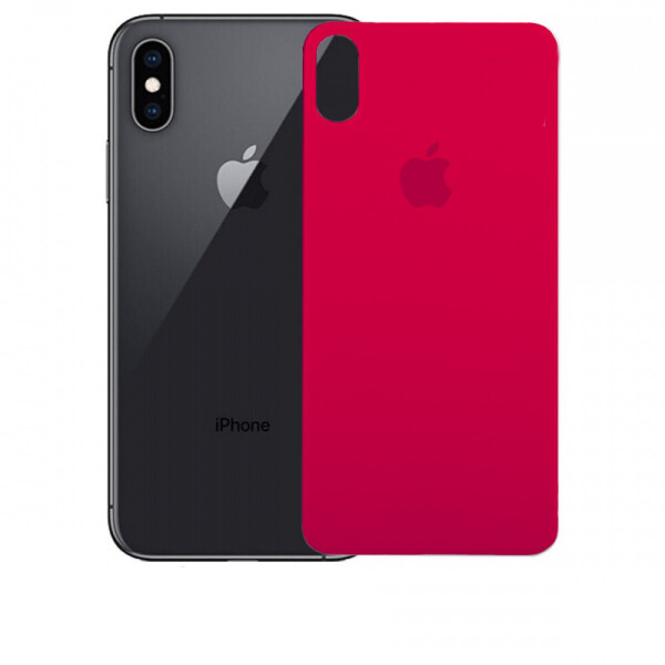 

Защитное стекло Back Glass для iPhone X / XS Red