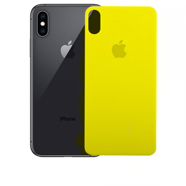 

Защитное стекло Back Glass для iPhone X / XS Yellow