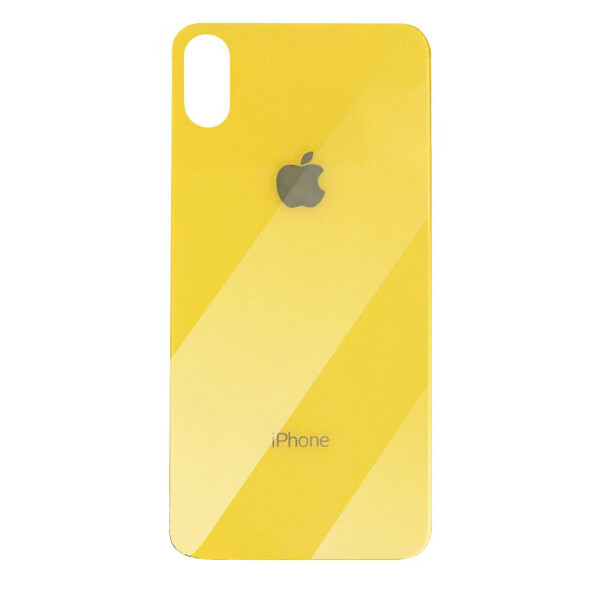 

Защитное стекло Back Glass для iPhone XS Max Yellow