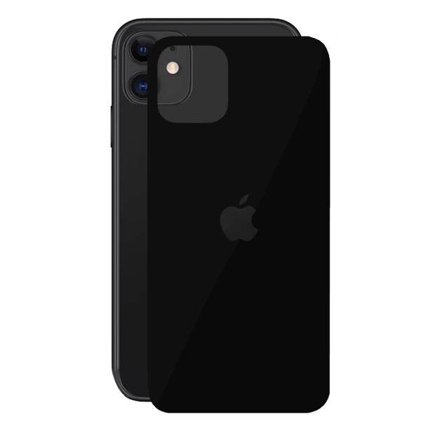 

Защитное стекло Back Glass для iPhone 11 Black