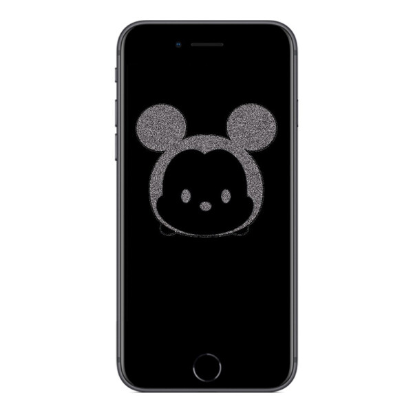 

Защитное стекло Hologram Mickey для iPhone 6 / 6S Plus Black