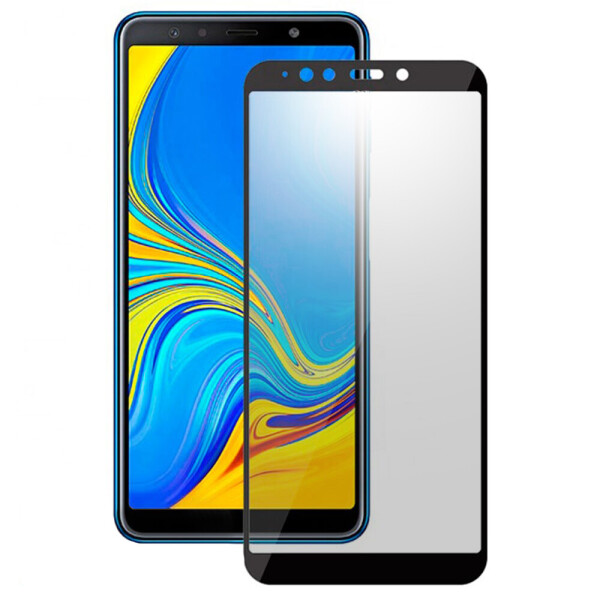 

Защитное стекло Matte для Samsung A7 2018 Black