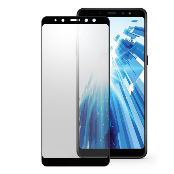 

Защитное стекло Matte для Samsung A8 2018 Black