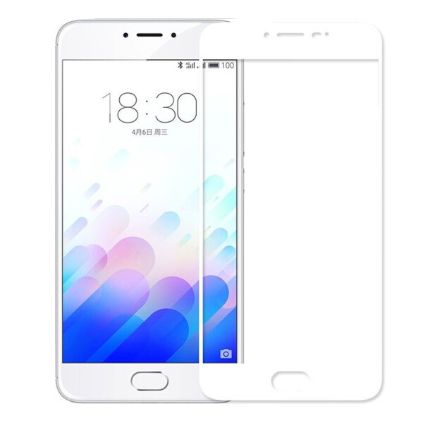 

Защитное стекло Full Glue для Meizu M5 Note White