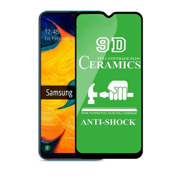 

Защитное стекло гибкое Ceramic для Samsung A01 / M01 Black