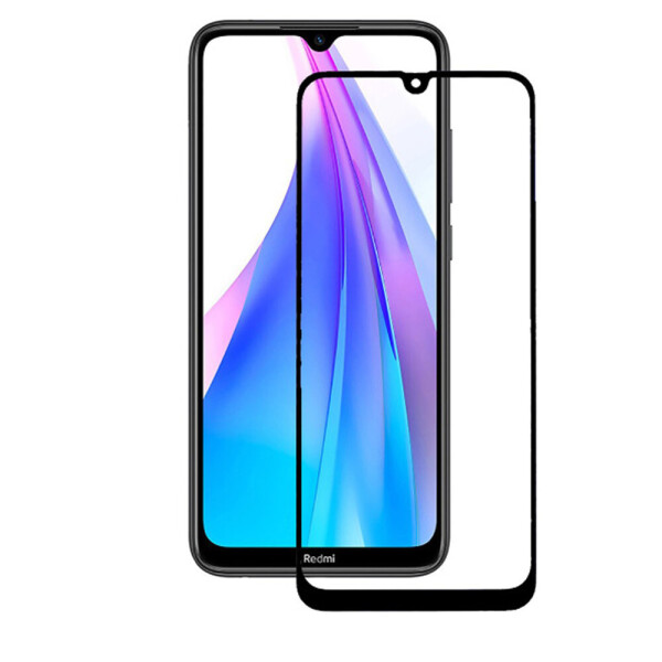 

Защитное стекло 5D для Xiaomi Redmi Note 8T Black