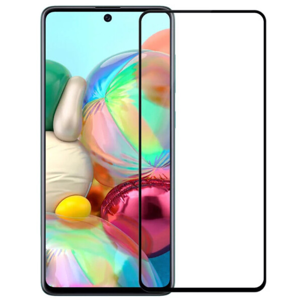 

Защитное стекло Full Glue для Samsung A71 Black