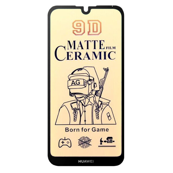 

Защитное стекло гибкое Ceramic Matte для Huawei Y5 2019 / Honor 8C Black