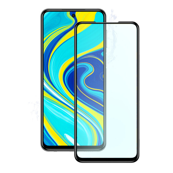 

Защитное стекло Full Glue для Xiaomi Redmi Note 9 Black