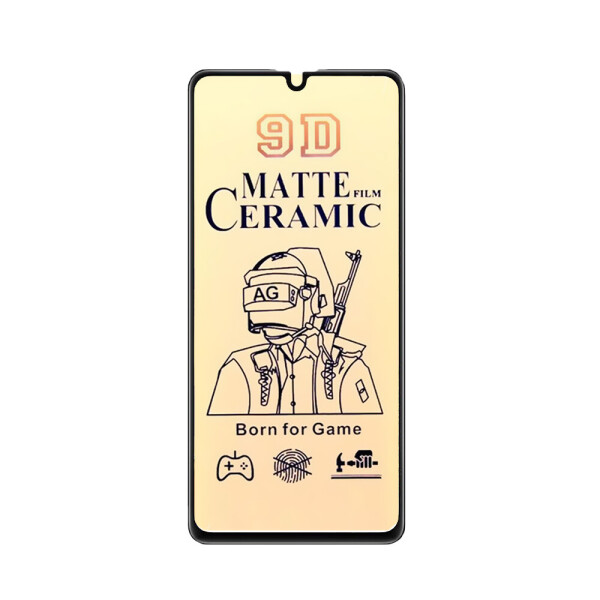 

Защитное стекло Matte ceramic для A41,A41 Черный