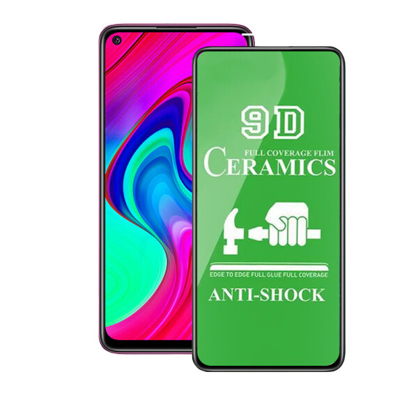 

Защитное стекло гибкое Ceramic для Xiaomi Redmi Note 9 Black