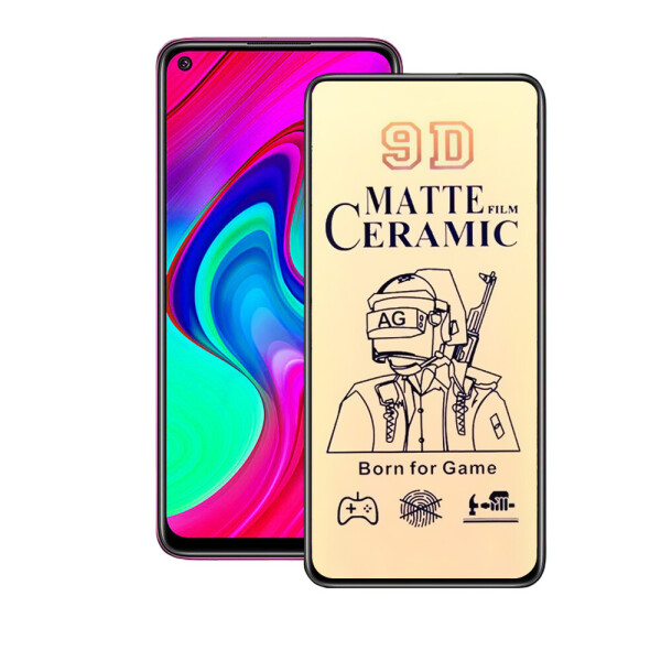 

Защитное стекло гибкое Ceramic Matte для Xiaomi Redmi Note 9 Black