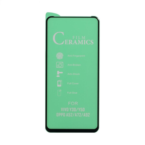 

Защитное стекло гибкое Ceramic для Vivo Y30 Black