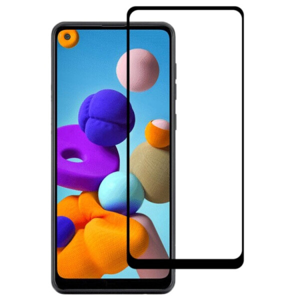 

Защитное стекло 5D для Samsung A21 Black