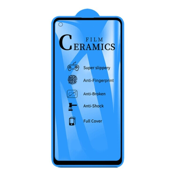 

Защитное стекло гибкое Ceramic для Samsung A21 Black