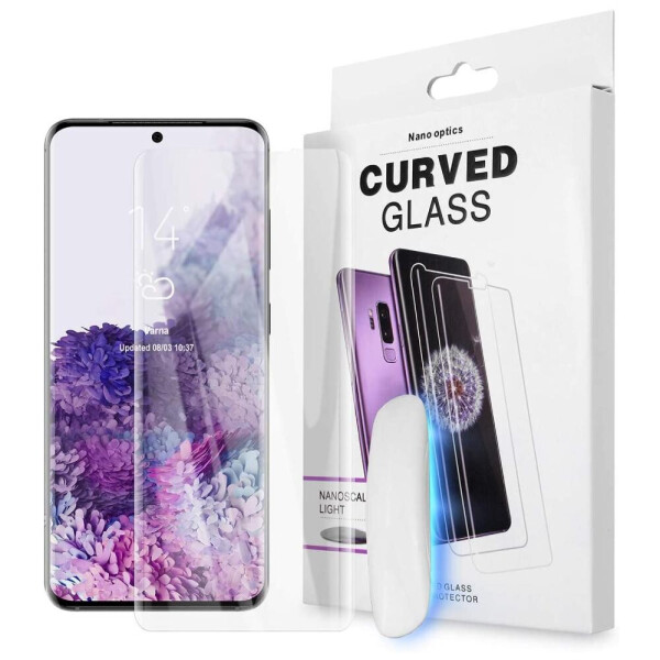 

Защитное стекло Full Glue UV для Samsung Galaxy S20 Plus