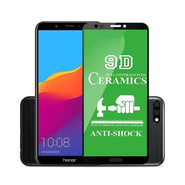 

Защитное стекло гибкое Ceramic для Huawei Y7 2018/Y7 Prime 2018/Honor 7C Black