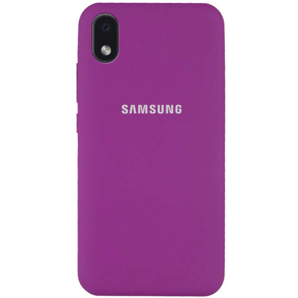 

Чехол Silicone Cover Full Protective (AA) для Samsung Galaxy M01 Core (Фиолетовый / Grape) (1062810)