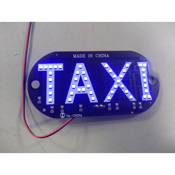 

Фонарь PartsFix TAXI СИНИЙ 7х14см