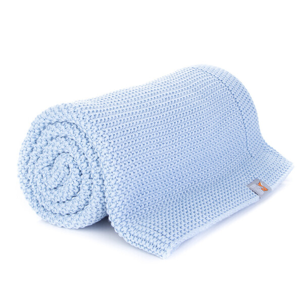 

Плед HappyLittleFox Basic Skyblue 90x120