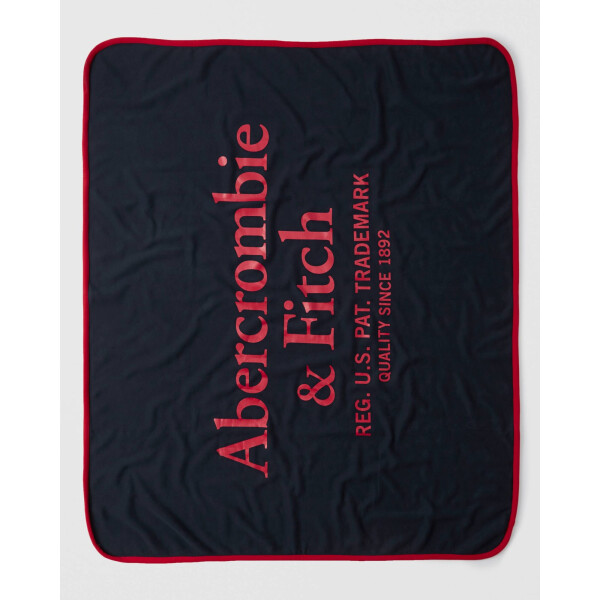 

Плед Abercrombie & Fitch AF6130M Один размер Темно-синий