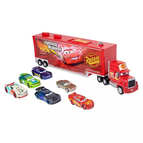 

Интерактивный набор машин "Говорящий Трейлер Мак с машинами (6шт) Cars"