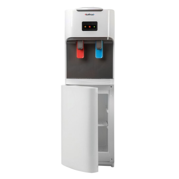 

Кулер для воды с электронным охлаждением и шкафчиком HotFrost V115CE White