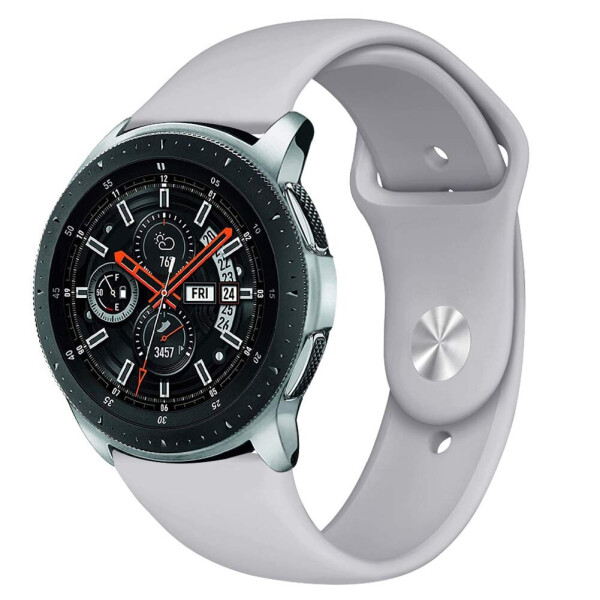 

Ремешок для Samsung Gear S3 силиконовый 22 мм Серый BeWatch (1020304)