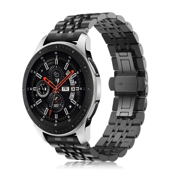 

Браслет для Samsung Galaxy Watch 46 мм Ремешок 22мм Link Xtra стальной Черный BeWatch (1021401)