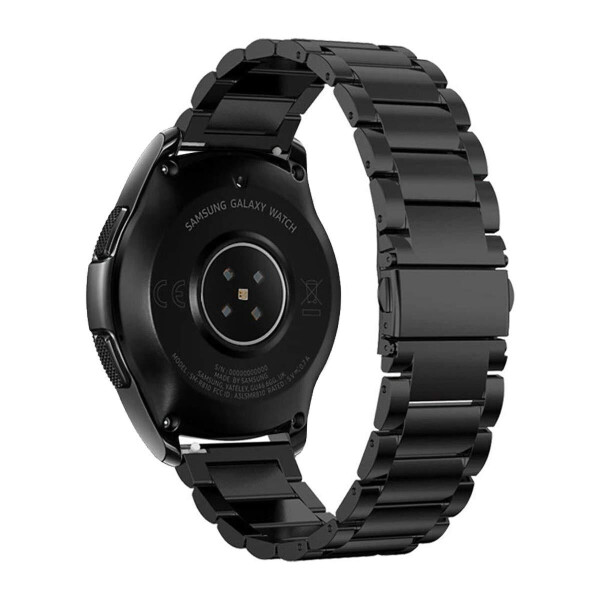 

Браслет для Samsung Galaxy Watch 42мм Ремешок 20мм Xtra стальной классический Black BeWatch (1110401)