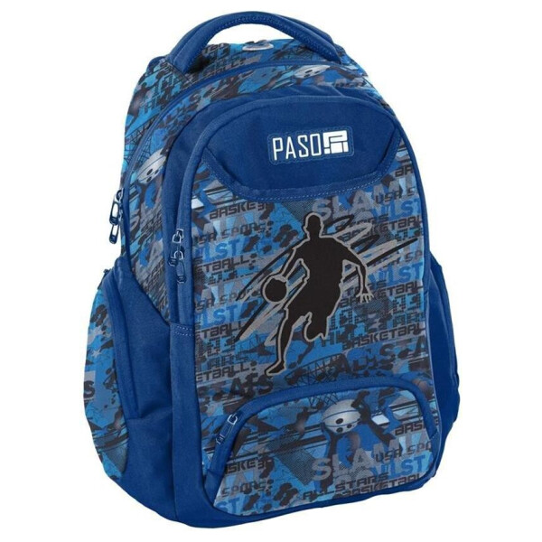 

Молодежный рюкзак PASO 19L, 18-2908BB16 синий
