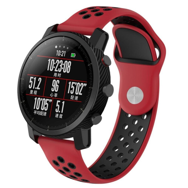 

Ремешок BeWatch sport-style для Xiaomi Amazfit Stratos/Pace Red-Black (1020131.2)