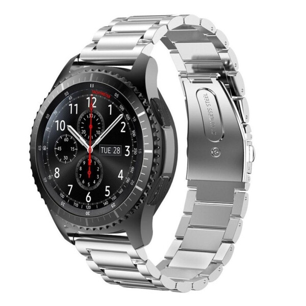 

Браслет для Samsung Gear S3 Ремешок 22 мм стальной классический Серебро BeWatch (1020405)