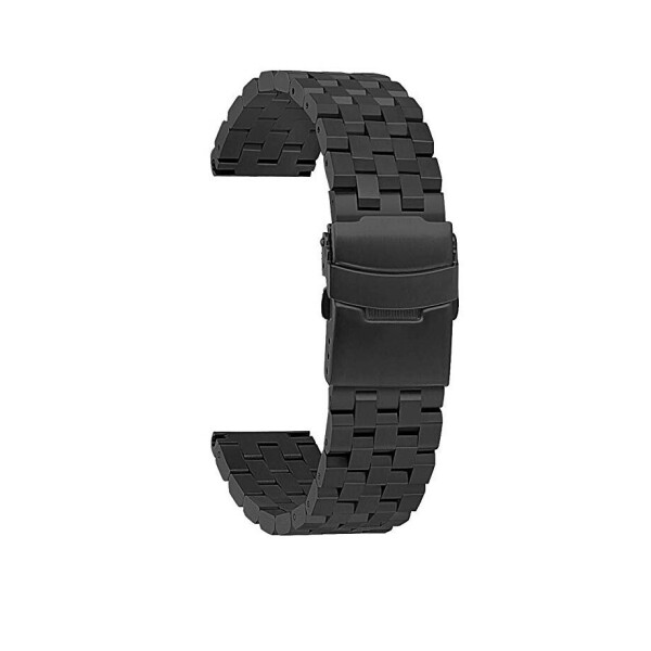 

Браслет для Amazfit Stratos | GTR 47 Quadro Ремешок 22мм стальной Черный BeWatch (1024401)